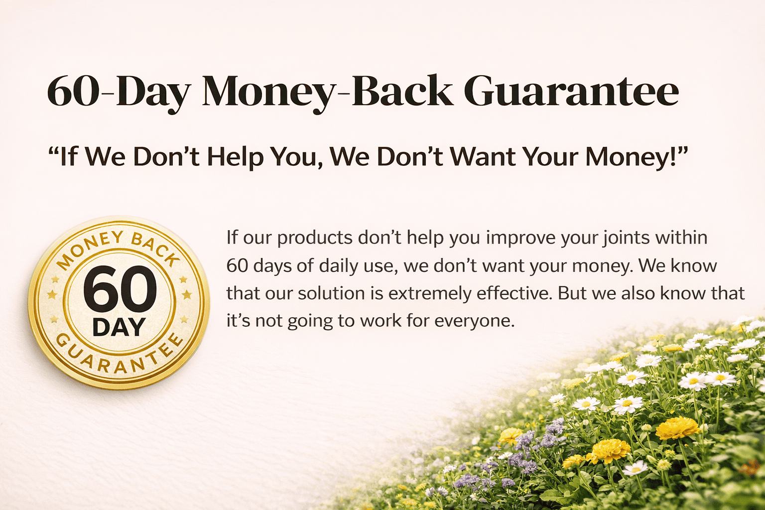 Money Back Guarantee Badge